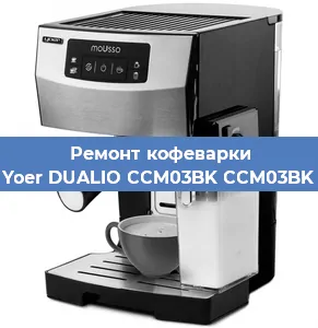 Чистка кофемашины Yoer DUALIO CCM03BK CCM03BK от накипи в Воронеже